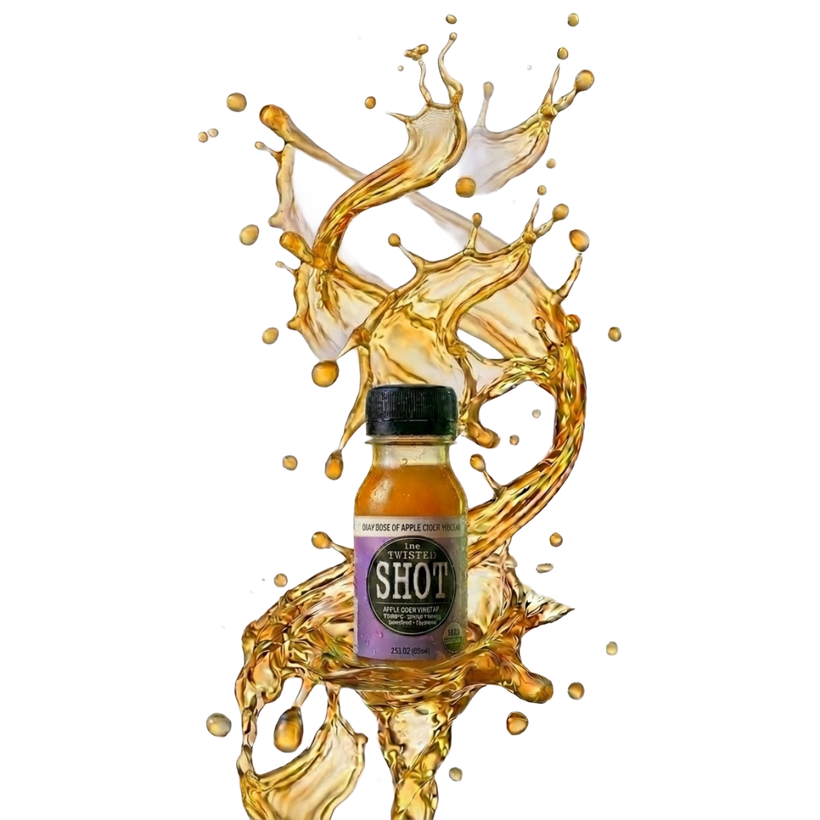 The Twisted Shot — 2oz organic ACV wellness shot